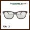 Classic High Quality Vintage Ebony Wood optical glasses, Custom reading glasses