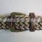 handmade braided fabric belt for man