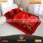 2016 super king size thick pisces bedding sets with pray blanket and long pillow.