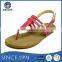 2016 Summer Fashionable Children Topless Thong Sandals with Flat Sole