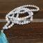 Blue lace Agate Jap mala | 108 Beads mala For Sale | Semiprecious Beads