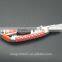 2016 new design aluminium alloy handle 18mm art cutter knife utility knife
