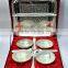 Brass Ice Cream Cups Set 12 pieces Silver Plated
