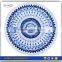 100% Cotton Fabric Wholesale Beach Blanket Round