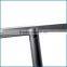Japanese style black custom L frame banner stand, L banner stand display