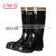 Insulated steel toe waterproof rubber boots