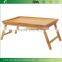 Luxurious Bamboo Bed Tray for breakfast ,Bamboo Laptop Desk with Foldable Legs