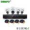 Cheap 4CH HD 1.0MP 720P AHD Cameras+AHR dome Camera kit PST-AHDK04AL