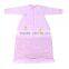 Cotton Anti Kicking Quilt Infant Child Sleeping Bag for Fall and Winter Detachable Fillings Pink Style
