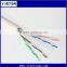 Indoor Solid copper unshielded CAT6 /CAT5e UTP Lan Network cable for Network 305M