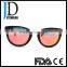 Hot sell item spring hinge ebony wood sunglasses Custom made OEM wooden sunglasses