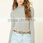 Newest Cuffed Denim Shorts for Woman Simple and Fashion