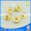 rivets for clothes low price shiny gold high quality button