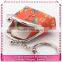 Leather coin purse with keyring, cheap key chain coin purse