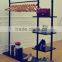 powder coated metal material display rack