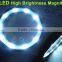 Kawachi 1.8X,5X 138mm Lens Handheld Big Magnifying Glass with LED Lights Glass Magnifier for Reading