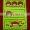 Fluorescent cartoon stickers of 3m car wrapping vinyl