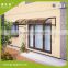 waterproof modern window awning aluminum window shed for terrace balcone