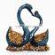Resin kiss swan figurine wedding table centerpieces decoration