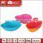Wholesale custom mold plastic fruit mixing bowl custom cute shape salad bowl