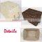 High quality large wholesale handmade cheap Corn Husk storage baskets