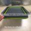 Plastic foldable Rectangle basket/ foldable Rectangle basket for Houseware