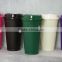 matte effect printing plastic cup