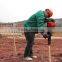 70mm Portable Petrol Hydraulic Guardrail Vibrating Fence Piling Machine Handheld Gasoline Post Driver For Star Picket