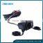 New hot selling products way socket car cigarette lighter 2 usb car charger ,h0try 12v 1.5a car charger