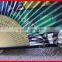 Best selling bamboo paper fan with two sides printing