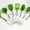 7pcs nylon kitchen toolings with stainless steel handle