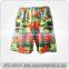 2015 summer cool dye sublimation printed couple beach shorts