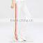 The new spring autumn ladies fashion design pants rainbow stripe splicing side zippers sports leisure women trousers