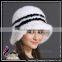 CX-C-71D Winter Warm Unisex Mink Fur Russian Cap Stock Fur Hat