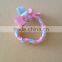 fabric cloth braided Bracelet, multi function fabric cloth hand woven Bracelet elastic fabric ponytail holder