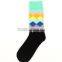 Men's British gradient cotton in tube polyester socks cheap high quality socks wholesale