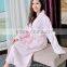 100% cotton hotel terry velour bathrobe