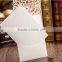 Diamond decorate laser cut wedding invitation card