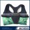 Custom ladies activewear elastic running fitness yoga sexy sports bra