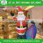 Hot outdoor commercial grade inflatable christmas santa clause