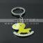 Custom Shiny Gold Color Metal Keychain Key Ring Key Holder