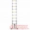 2.9m Aluminum Telescopic ladder With Stabilize Bar
