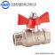 3/4'' Gas Brass Ball Valve With Female Thread And Male Thread