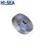 Marine zinc sacrificial anode for ship hull