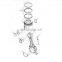 Genuine ISDe Piston ring  and piston kit 4089934 3973688 4089933 3950549 3920692