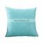 Cool colors linen cushion cover solid throw pillow case cover for couch