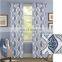 high-end fashion polyester luxurious printed damask curtains