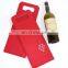 New design christmas single felt wine bottle gift bag