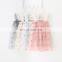 3 layers Star Sequin Summer Party Prom Gown Kids Dresses suspenders Embroidery Mesh Dresses Girls Toddler Girls Princess Girls