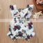 0-24M Newborn Baby Clothes Boy Girl Kids Cotton Floral Cute Outfits Infant Sleeveless New gift